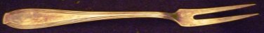 ANTIQUE ENGLAND SILVERPLATE SHEFFIELD SERVING FORK BUTTER SERVER KNIFE COOKIE/4