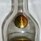 COLLECTIBLE EMPTY CLEAR BOTTLE ANSAC JONSAC COGNAC FROM FRANCE