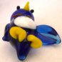 CHARMING HANDBLOWN ART GLASS MINIATURE PENGUIN FIGURINE