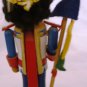 VINTAGE WOODEN HANDMADE GERMANY MINIATURE NUTCRACKER SWISS GUARD