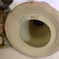 BEAUTIFUL PORCELAIN HANDPAINTED FLORAL CANDLE HOLDERS WBI CHINA DN4 SET OF 2