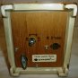 CHARMING OTAGIRI MECHANICAL MUSIC BOX CARAMIC BEARS 'HOME SWEET HOME' JAPAN