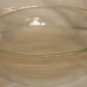 VINTAGE SILVERPLATED ROUND CHAFING LIDDED DISH WITH GLASS LINER WOOD HANDLE