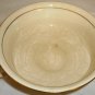 ANTIQUE CHINA FONDEVILLE AMBASSADOR WARE 8652 YELLOW GOLD EMBOSSED 3 PCS SETTING