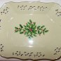 LENOX DIMENSION COLLECTION PIERCED CHRISTMAS PORCELAIN CANDY COOKIE DISH