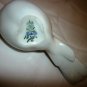 VINTAGE PORCELAIN BING GRONDAHL B&G DENMARK BIRD FIGURINE BUNTING BLUE ROBIN