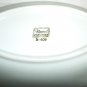 VINTAGE NOROREST FINE CHINA OVAL PLATTER 50TH GOLDEN ANNIVERSARY GOLD EMBOSSED