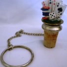NOVELTY WINE LIQUIER BOTTLE STOPPER WITH RING HOLDER GAMBLING CARDS DICE CASINO NOVELTY WINE LIQUIER BOTTLE STOPPER WITH RING HOLDER GAMBLING CARDS DICE CASINO