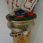 NOVELTY WINE LIQUIER BOTTLE STOPPER WITH RING HOLDER GAMBLING CARDS DICE CASINO