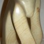 INTERESTING SOAPSTONE ABSTRACT FIGURINE SITTING MAN RODIN