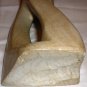 INTERESTING SOAPSTONE ABSTRACT FIGURINE SITTING MAN RODIN