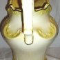 GORGEOUS PORCELAIN OVERSIZED WATER PITCHER VASE BY ARNEL'S HANDPAINTED ROSE 10"