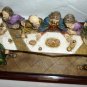 COLORFUL SANTINI LIKE FIGURINE 'LAST SUPPER' CHRISTIANITY RELIGIOUS RESIN