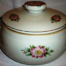 VINTAGE HALL'S SUPERIOR QUALITY KITCHENWARE CHINA VEGETABLE LIDDED BOWL TUREEN