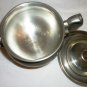 VNTG ONEIDA HEIRLOOM PEWTER 4-PC COFFEE SET - COFFEE POT CREAMER SUGAR BOWL TRAY
