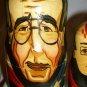 UNIQUE CARVED & HANDPAINTED SET/5 NESTING DOLLS MOST POWERFUL WORLD LEADERS 90th