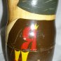 COLLECTIBLE NESTING DOLLS SET OF 5 USSR RUSSIA LIDERS ELCIN GORBACHEV BREZNEV...