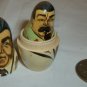 NESTING DOLLS SET/5 USSR RUSSIA LEADERS GORBACHEV YELTSIN BREZHNEV STALIN LENIN