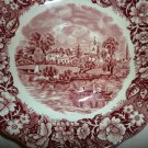 VNTG STAFFORDSHIRE ENGLAND PALISSY POTTERY BRAY BUCKS PLATE THAMES RIVER SCENES