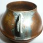DOLLHOUSE MINIATURE COPPER POT