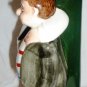 CHARMING VINTAGE CERAMIC HUMOROUS FIGURAL DECANTER BOTTLE 'JOLLY TWOSOME' JAPAN