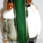 CHARMING VINTAGE CERAMIC HUMOROUS FIGURAL DECANTER BOTTLE 'JOLLY TWOSOME' JAPAN