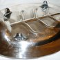 VINTAGE SILVERPLATED ORNATE FOOTED MEAT SERVING PLATTER SHIEEFIELD MB LION TRADE