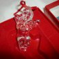 CHARMING WATERFORD CRYSTAL CHERUB WITH TRUMPET CHRISTMAS ORNAMENT NMB