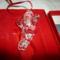 CHARMING WATERFORD CRYSTAL CHERUB WITH TRUMPET CHRISTMAS ORNAMENT NMB