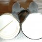 NICE SILVERPLATED HEARTSHAPED SALT & PEPPER SHAKERS