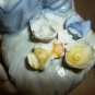 CHARMING FRENCH COUNTRY BOY & GIRL PORCELAIN FIGURINE FLOWER SELLERS W/BASKETS