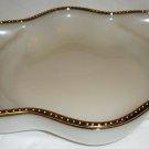 VINTAGE ANCHOR HOCKING FIRE KING WARE MILK GLASS DIVIDED CONDIMENT PLATTER USA VINTAGE ANCHOR HOCKING FIRE KING WARE MILK GLASS DIVIDED CONDIMENT PLATTER USA