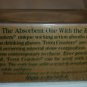 TERRA COASTERS ABSORBENT WITH RIM GOLF DESIGN MADE IN USA NEW BOX CORK LINED