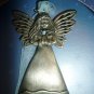 GLORIA DUCHIN HANDCRAFTED PEWTER GUARDIAN ANGEL ORNAMENT SWAROVSKI CRYSTALS NMB