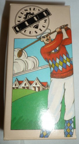 COUNTRY CLUB CUSTOM SET/2 GOLF BALLS REEDER 1992 PASSPORT INTERNATIONALE NMB #3