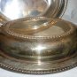 VINTAGE SMP SILVERPLATED CHAFFING HOT SERVER DISH X 2 W/LID
