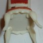 VINTAGE REDBOX DOLLHOUSE SET OF 2 RED FELT VICTORIAN CHAIRS