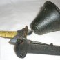 VINTAGE CAST IRON WALL MOUNT BELL PAINTED LIGHTHOUSE