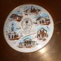 COPPER ENCASED PORCELAIN TRAVEL MEMORABILIA PLATE ONTARIO LIVING HERITAGE CANADA