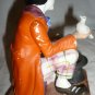VINTAGE TOSCANY COLLECTION JAPAN PORCELAIN BISQUE CLOWN MAGICIAN FIGURINE