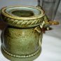 SEAGUL STUDIOS GLAZED CERAMIC & GLASS TEALIGHT CANDLEHOLDER BIRD INSPIRATIONAL