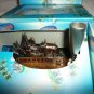 TRAVEL MEMORABILIA BANGKOK THAILAND PEWTER FIGURAL DESK TOP ORGANIZER PEN CARD