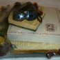 FIGI GRAPHICS DECOY DUCK HUNTERS DESK TOP MEMO HOLDER WITH NOTES & PAPER WEIGHT