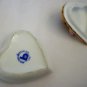 CHARMING BRINTON BONE CHINA MINIATURE TRINKET RING BOX 'JUST FOR YOU' FLOWERS
