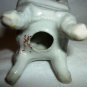 VINTAGE PORCELAIN VICTORIAN CHAIRS SET/2 HANDPAINTED FLOWERS JAPAN DOLLHOUSE