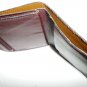 VINTAGE ORIGINAL PIERRE WALDON LEATHER CLASSIC MAN'S WALLET BI-FOLD COIN ZIPPER