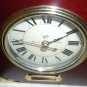 WOODEN W/BRASS MANTEL/WALL 3 FACE WORLD CLOCK BY MAKERS TO ADMIRALTY MERMAID