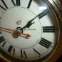 WOODEN W/BRASS MANTEL/WALL 3 FACE WORLD CLOCK BY MAKERS TO ADMIRALTY MERMAID