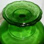 VINTAGE E. O. BRODY GREEN PEDESTAL COMPOTE VASE PLANTER CLEVELAND OHIO USA