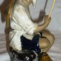 ANTIQUE CHINESE POTTERY MUD MAN FIGURINE WISE MAN